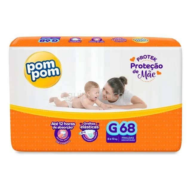 fralda-pom-pom-protek-g-68-unidades