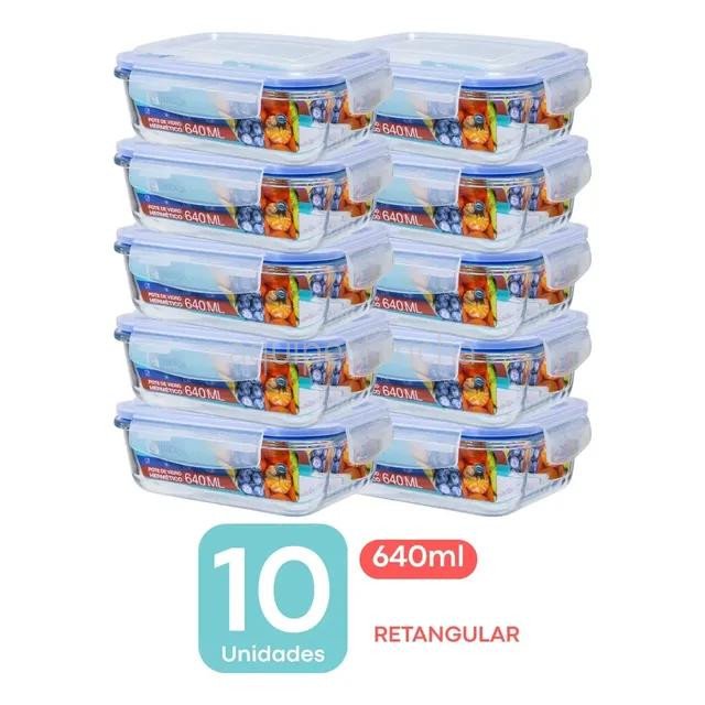 kit-10-potes-marmita-vidro-640ml