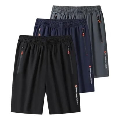 kit-3-bermudas-dry-fit-academia