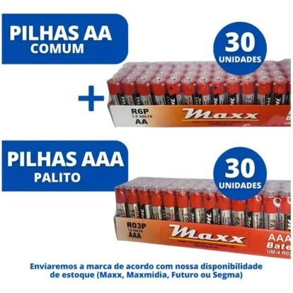 kit-30-pilhas-aa-30-pilhas-aaa