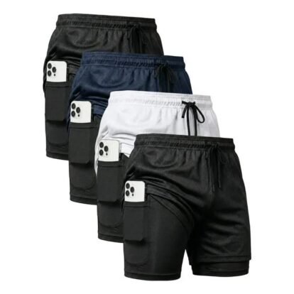 kit-4-shorts-2-em-1-dryfit