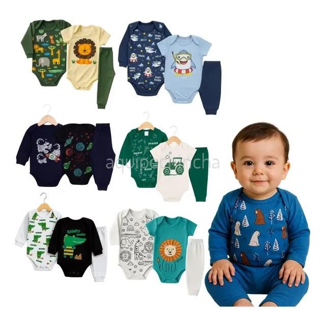 kit-9-pecas-body-bebe-menino-sortido