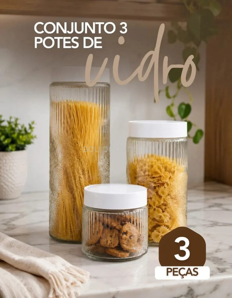 conjunto-kit-3-potes-de-vidro-porta-mantimentos-com-tampa-plastica-empilhavel-organizador-cozinha-alimentos-graos-biscoitos-resistente