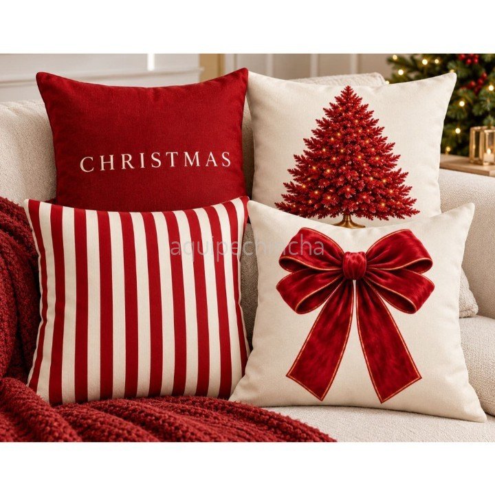 kit-4-capas-de-almofada-de-natal